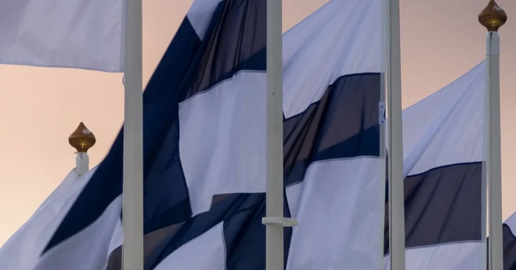 Image of Finnish flags